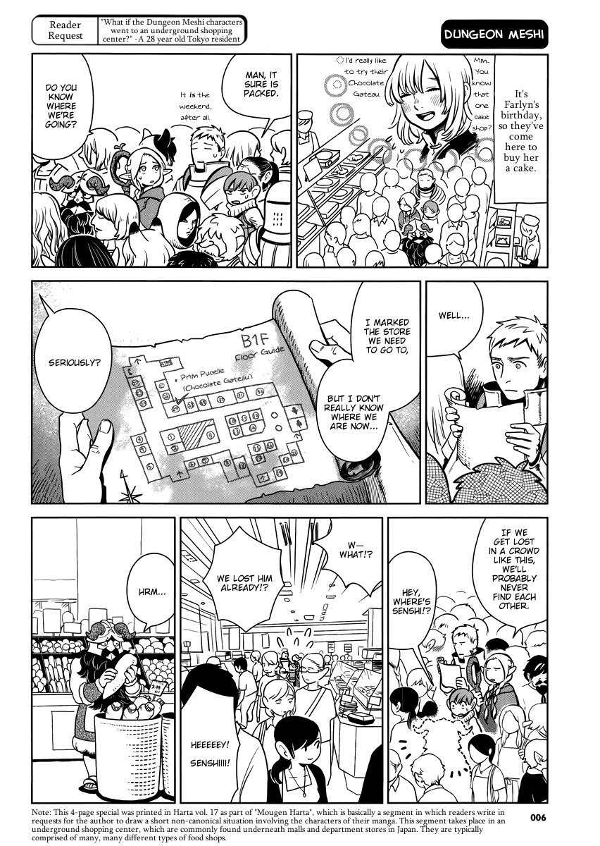 Dungeon Meshi Vol.1-Chapter.7.5-Shopping-Special Image